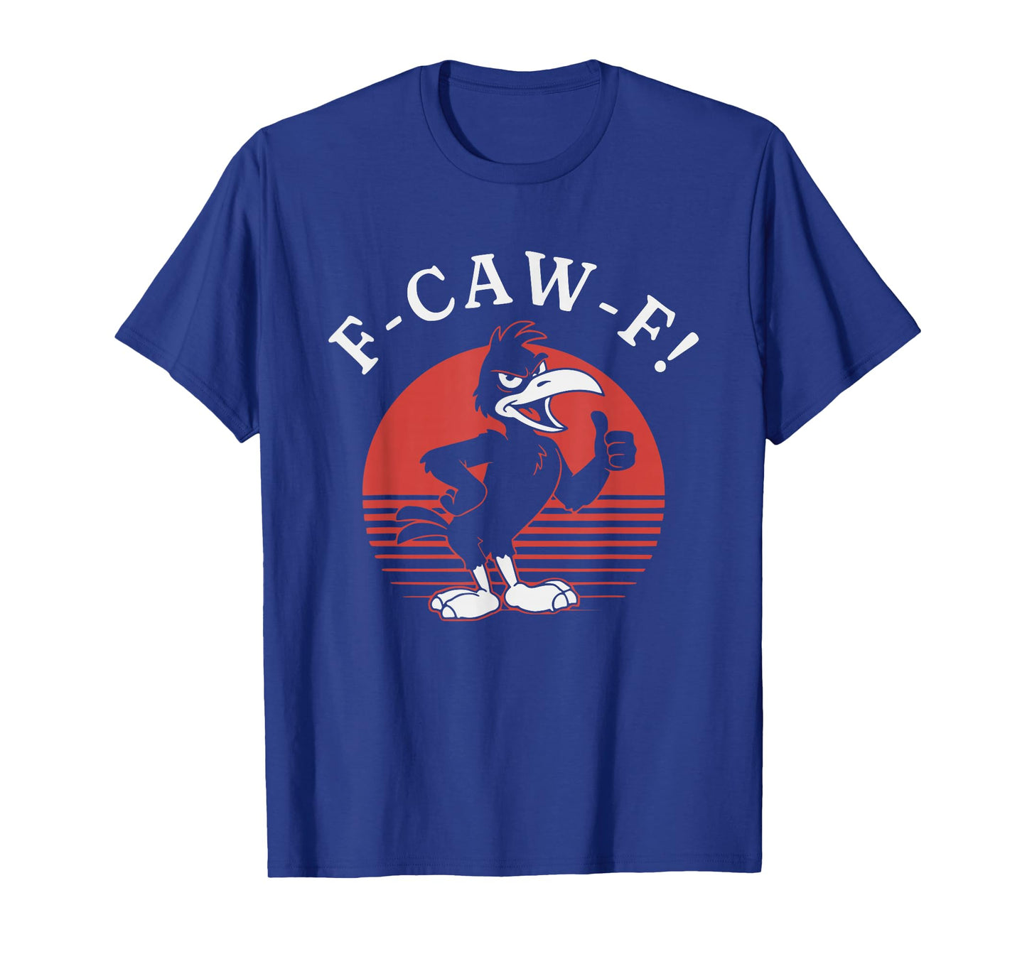 F-Caw-F Black Crow Funny Black Bird Adult Humor T-Shirt