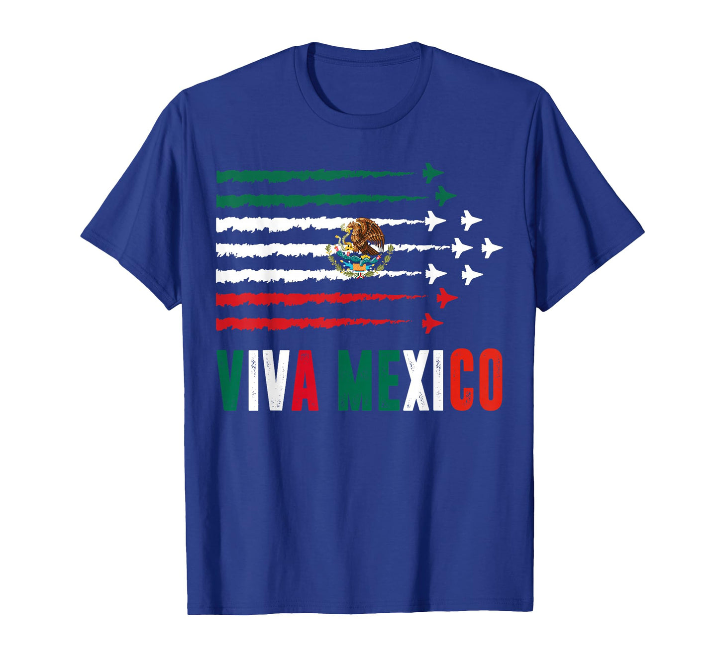 Viva Mexico Toddler Boy Jet Mexican Flag Independence Day T-Shirt