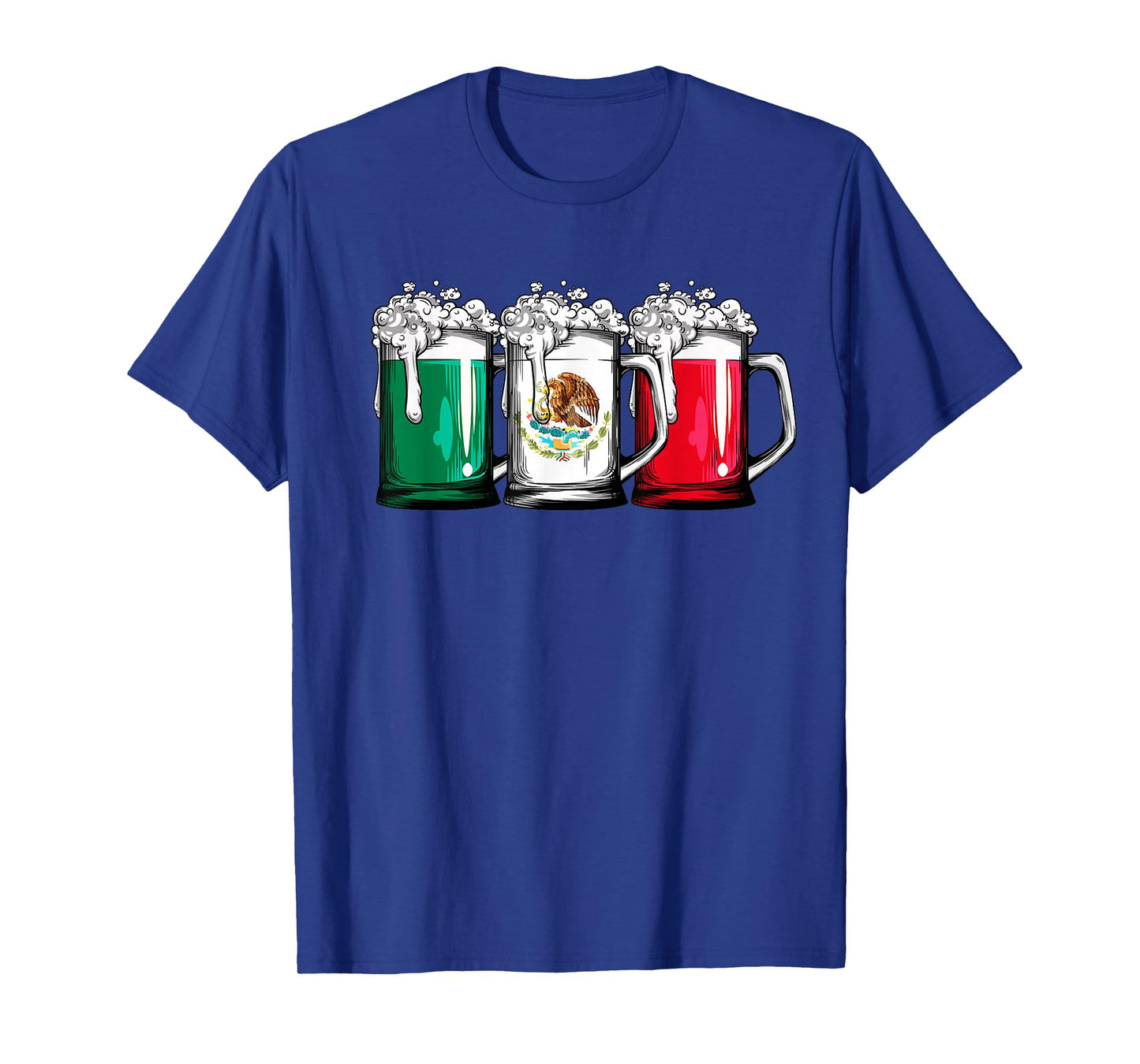 Beer Mexican Flag Mexico Cinco de Mayo Men Drinking Mug T-Shirt