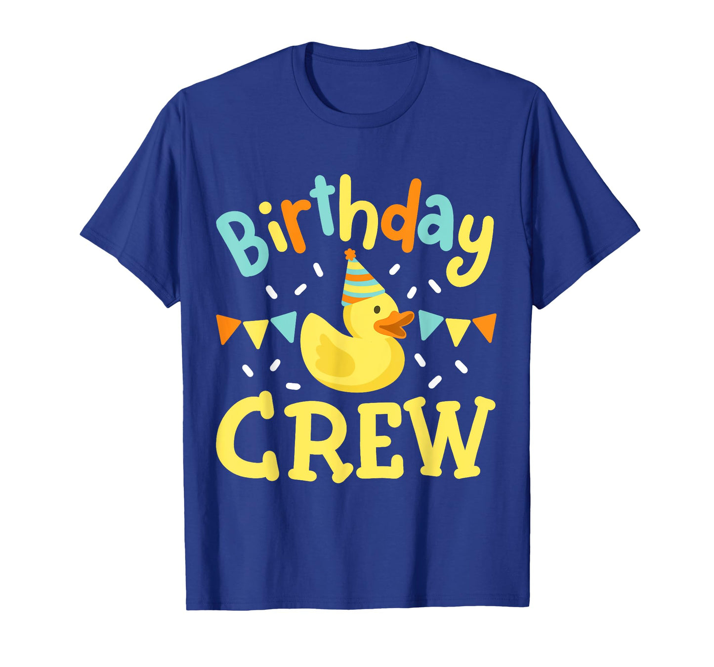 Birthday Crew Kids Girls Boys Bday Rubber Duck Party Family T-Shirt