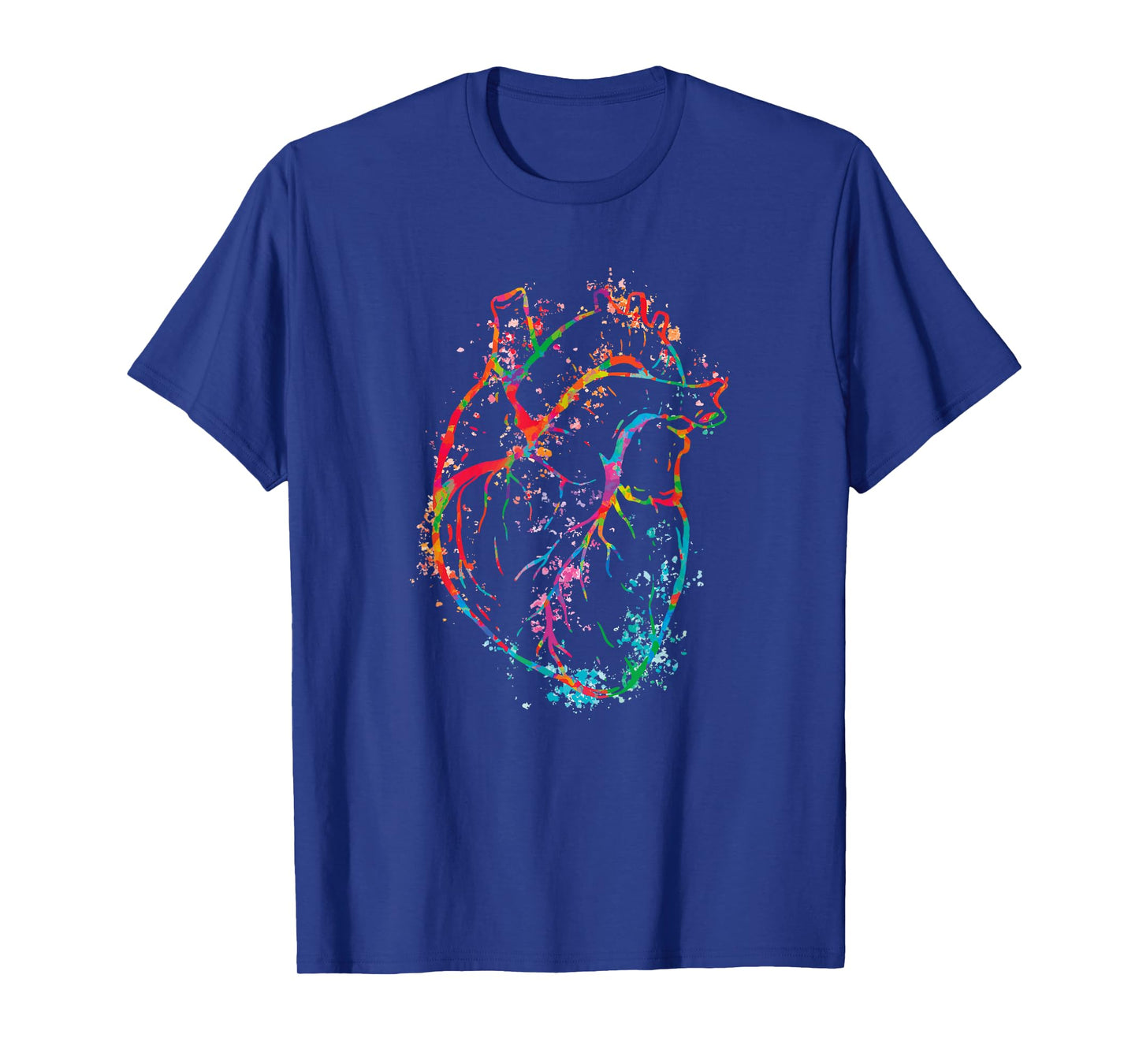 Beautiful Watercolour Heart Organ Human Body Anatomy T-Shirt