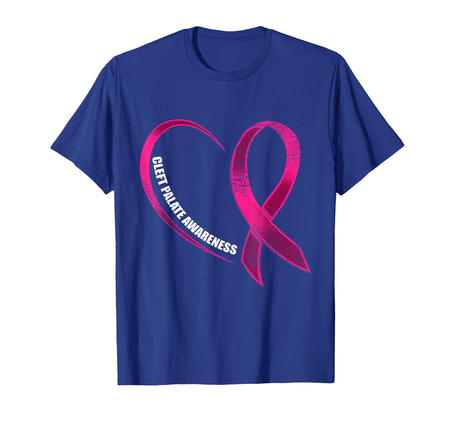 Cleft Palate Lip Heart Cleft Strong Awareness T-Shirt