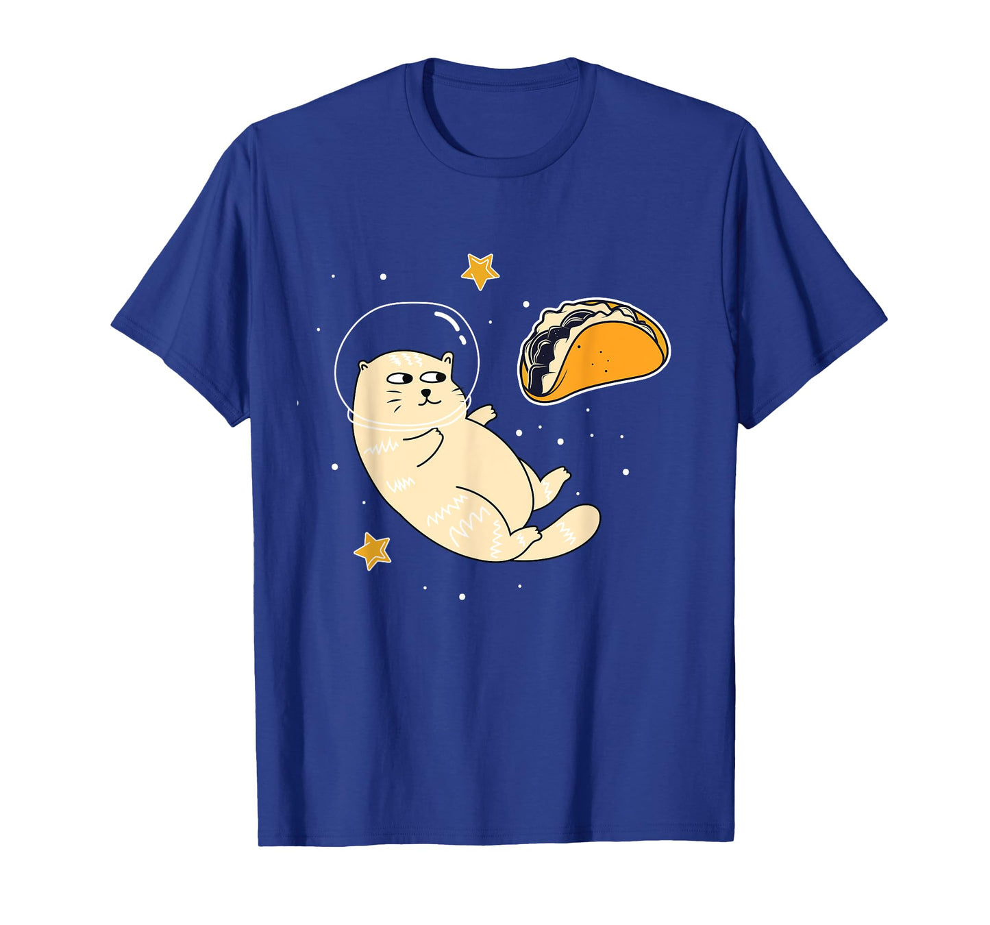 Astronaut Cat in Outer Space | Taco Moon T-Shirt