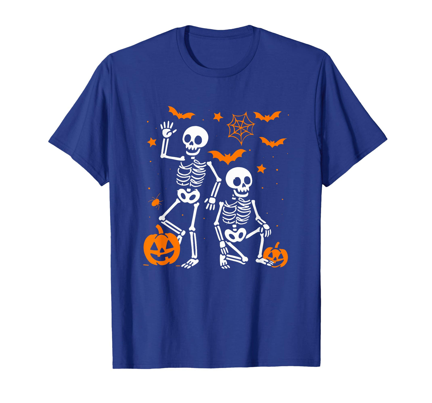 Funny Skeleton Pumpkin Halloween T-Shirt