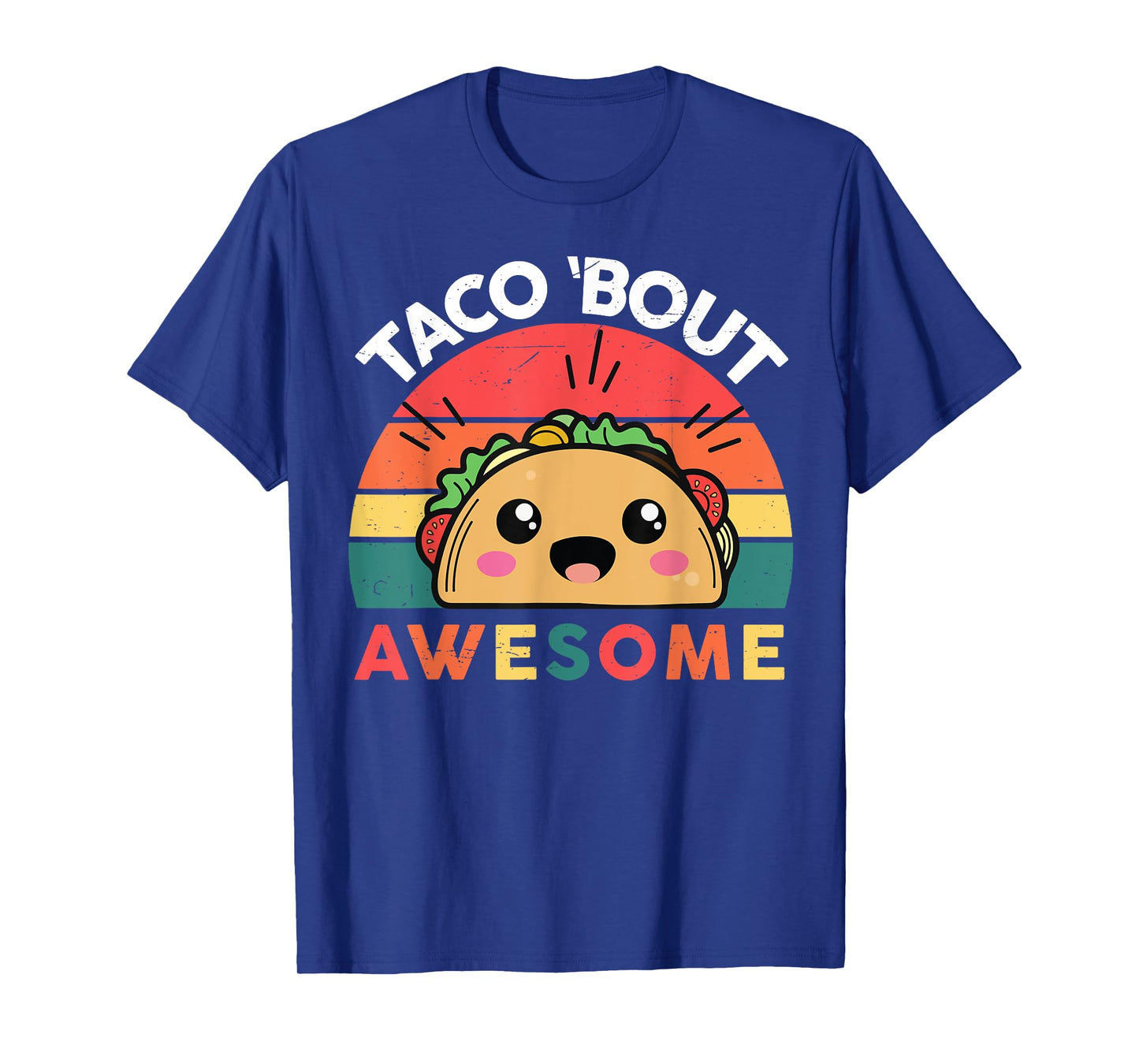Taco-Shirt TACO BOUT AWESOME kids boys girls Funny Tacos T-Shirt