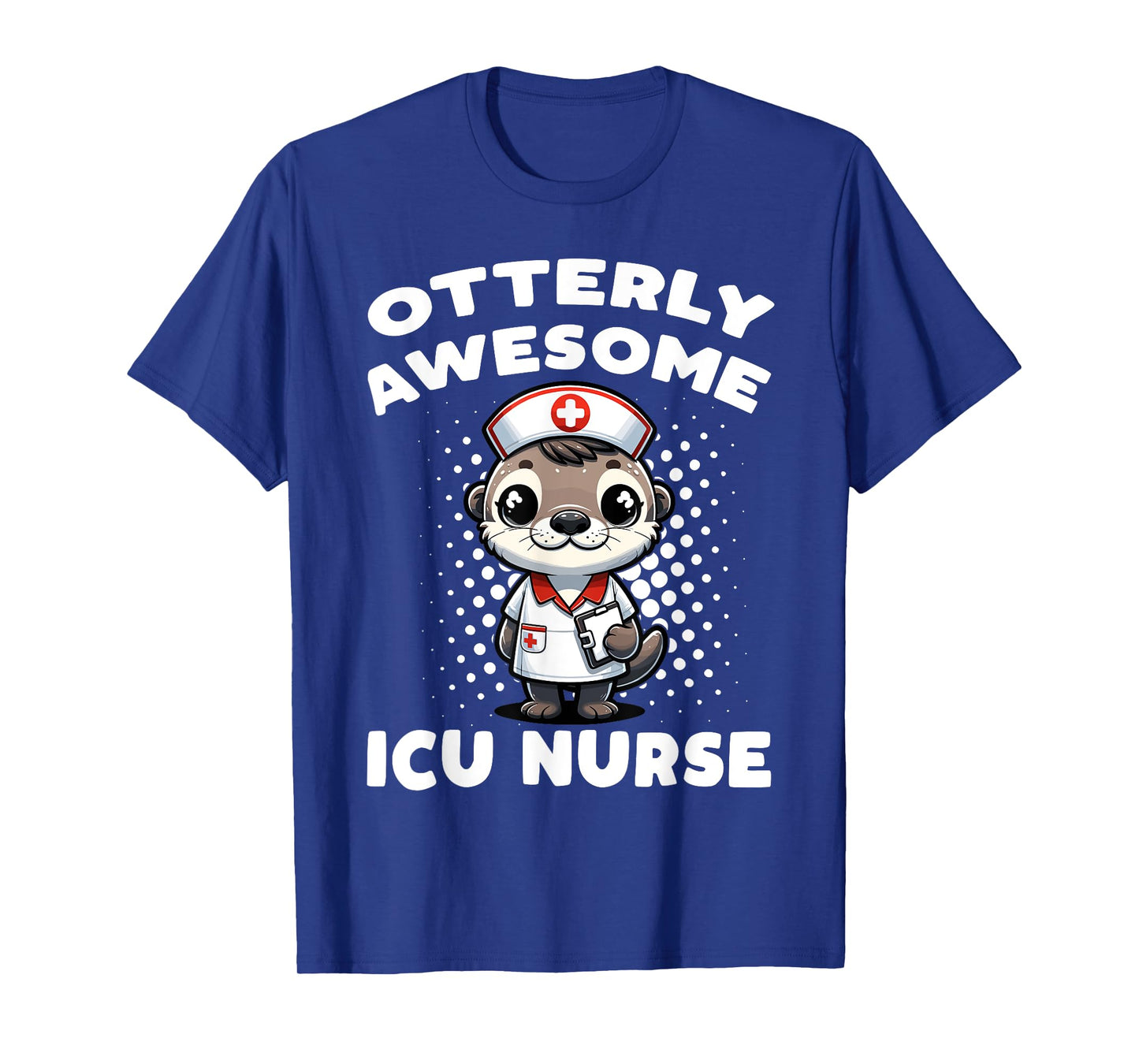 Icu Nurse Otterly Awesome Sea Otter T-Shirt
