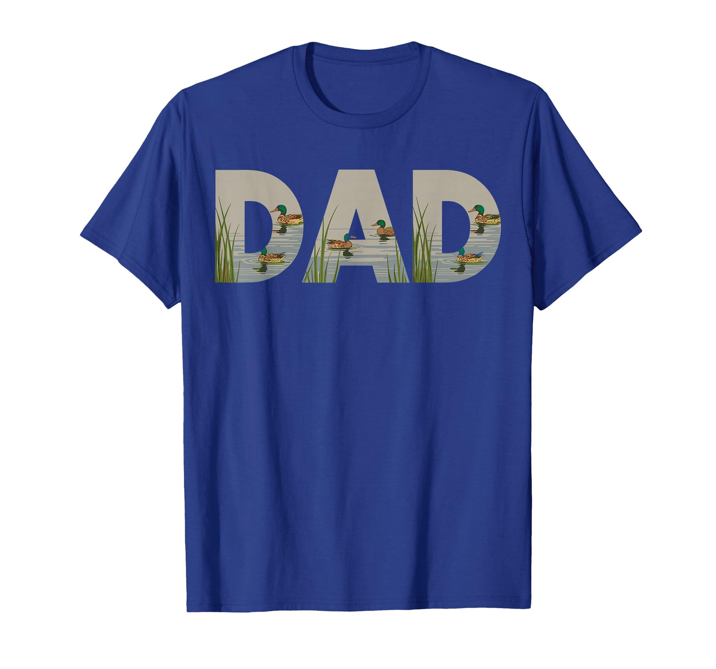 Duck Dad Nature Lake Waterfowl Hunter Outdoors T-Shirt