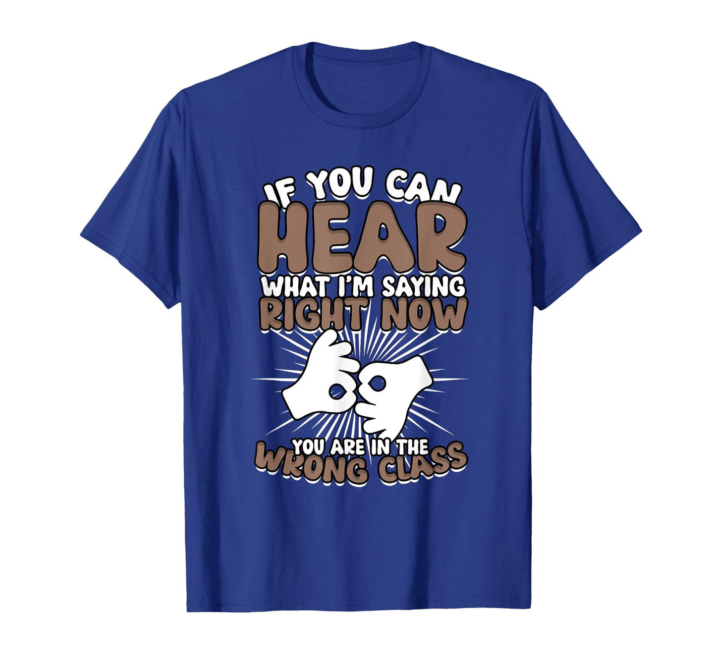 ASL Interpreter Sign Language T-Shirt