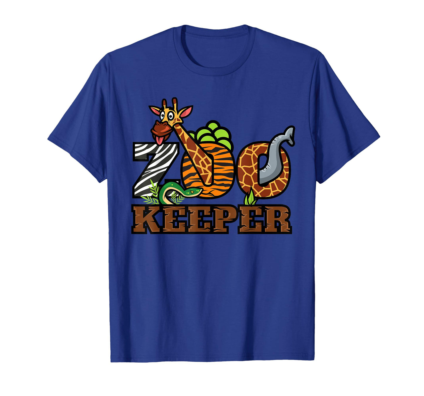 Zoo Keeper Funny Jungle Safari Animal Lover Gift Men Women T-Shirt