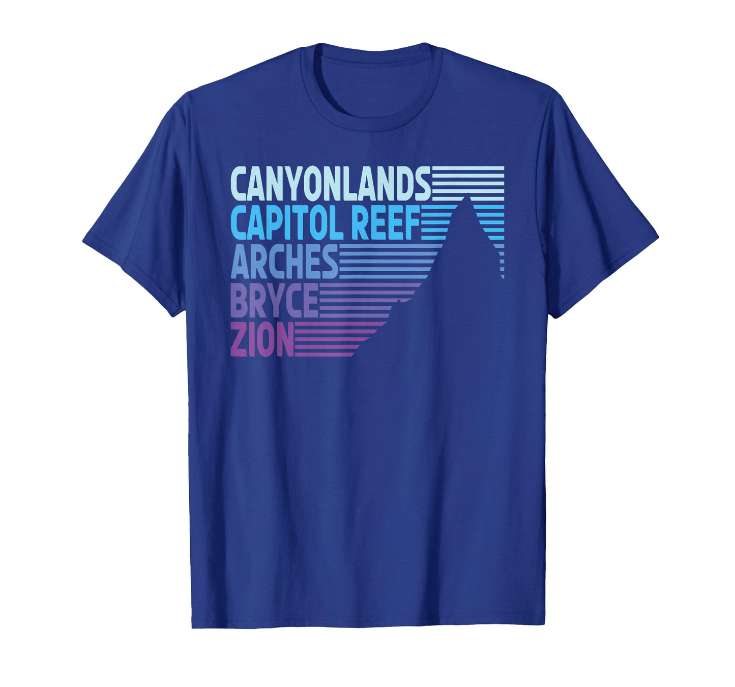 Utahs The Mighty Five National Parks T-Shirt