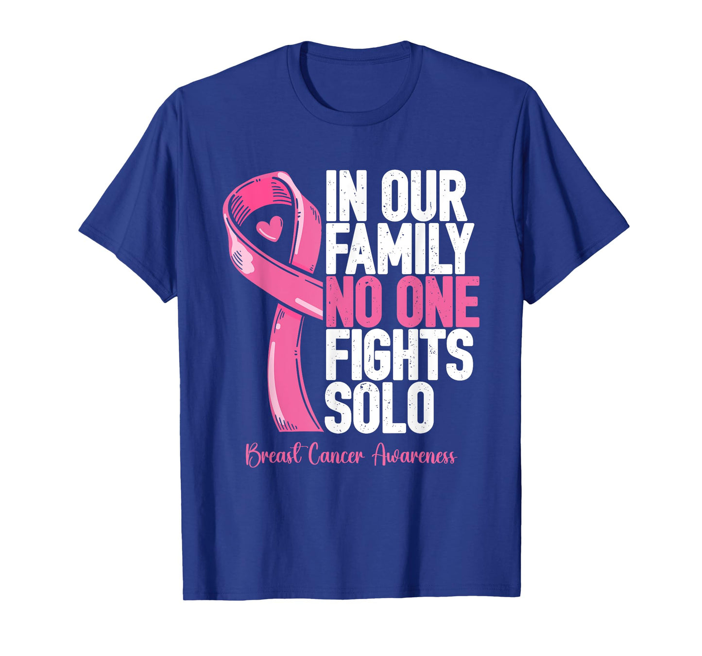 Breast Cancer Support Family Women Breast Cancer Awareness T-Shirt