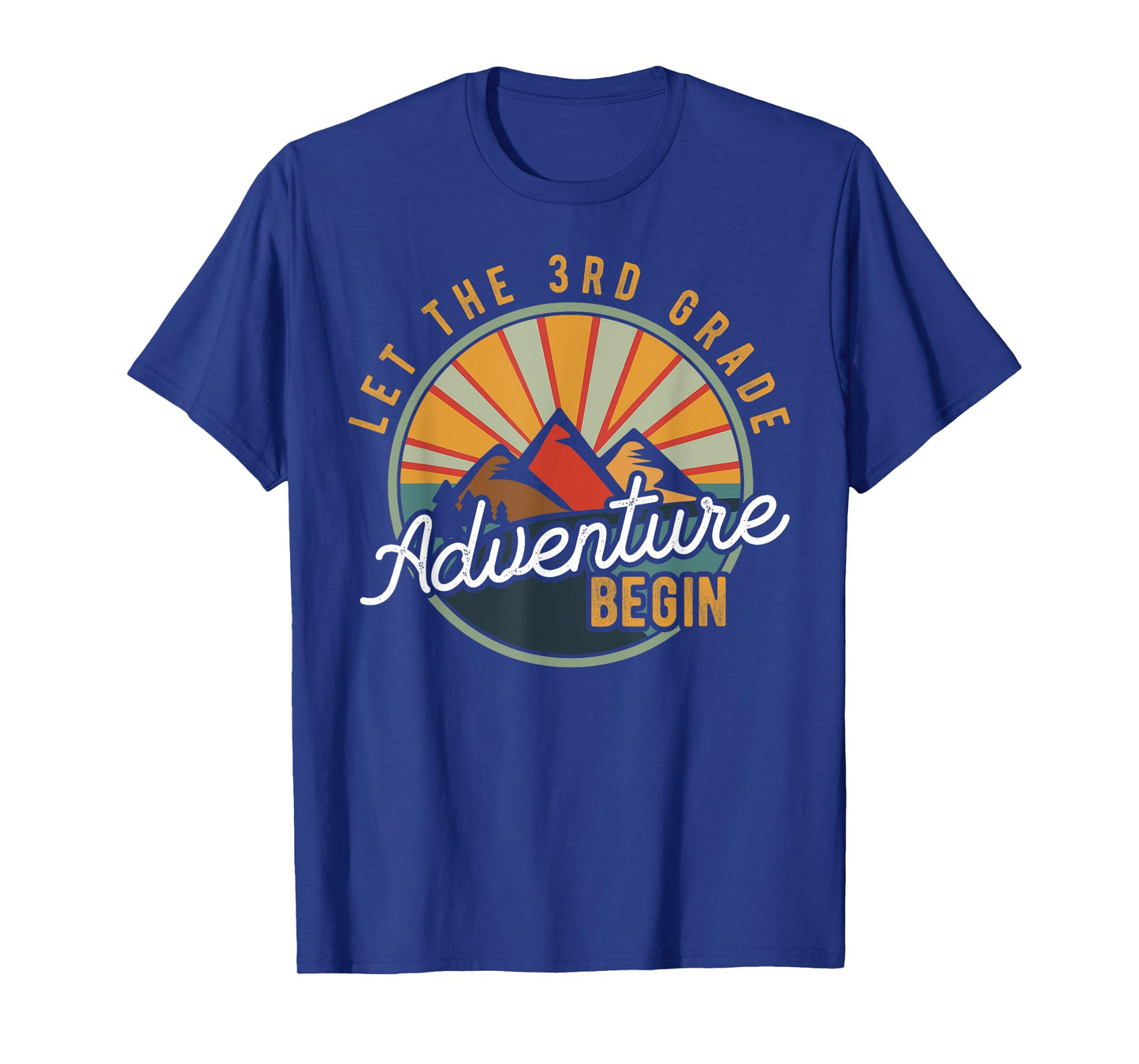 Let the 3rd Grade Adventure Begin Third Grade Teacher T-Shirt
