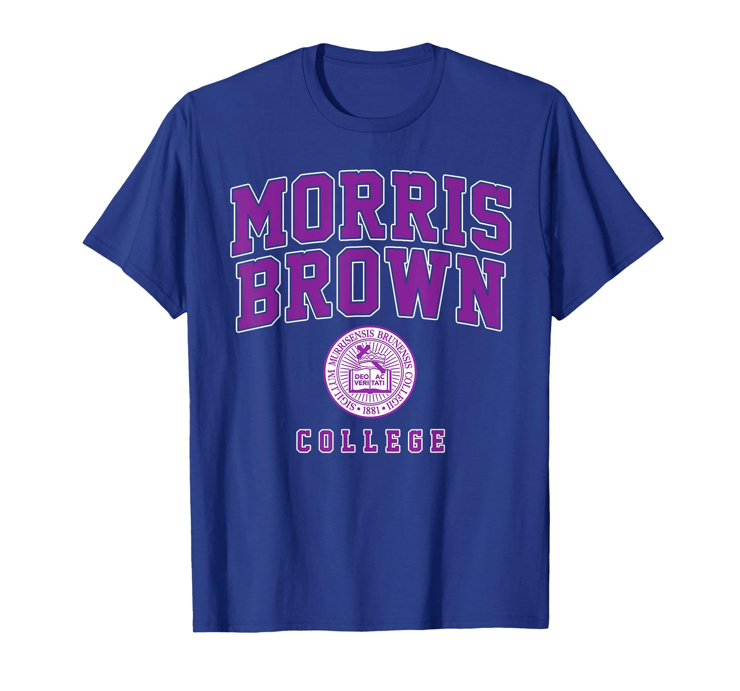 Morris Brown College Arch Vintage Sports Design Men Women T-Shirt
