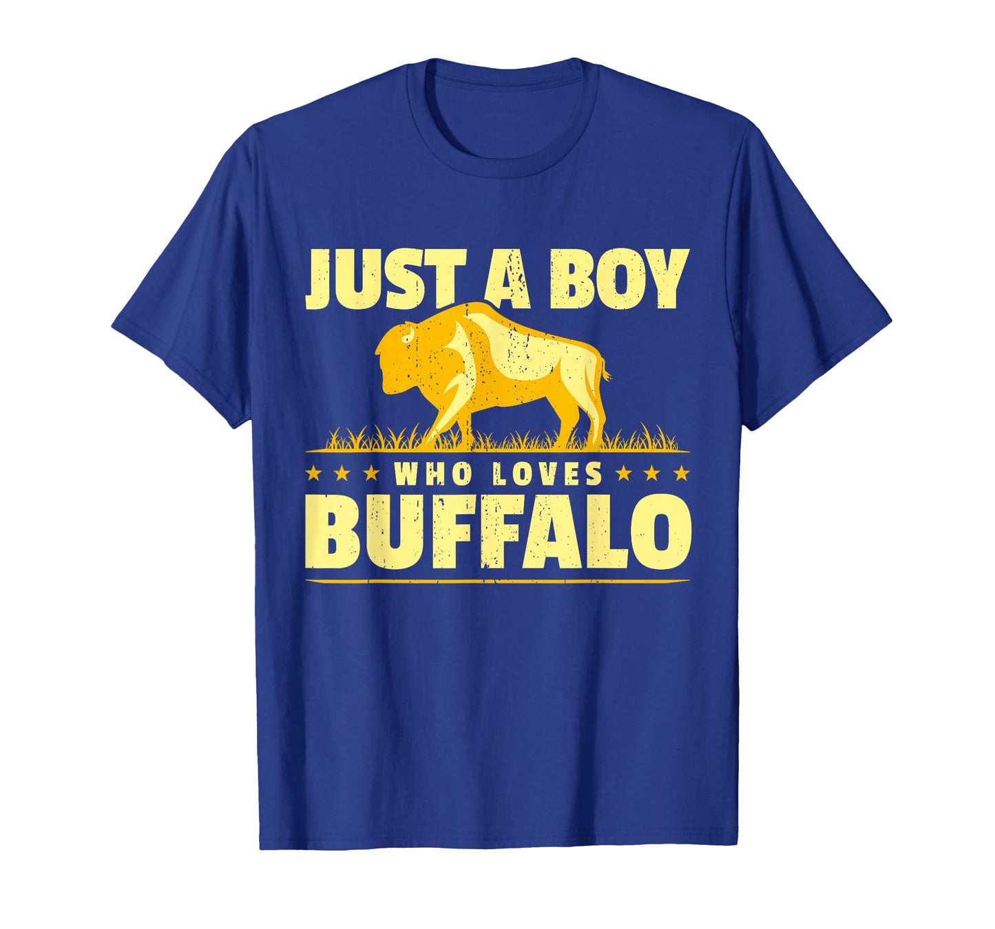 Boy Who Loves Buffalo I Men Buffalo I Son Buffalo T-Shirt