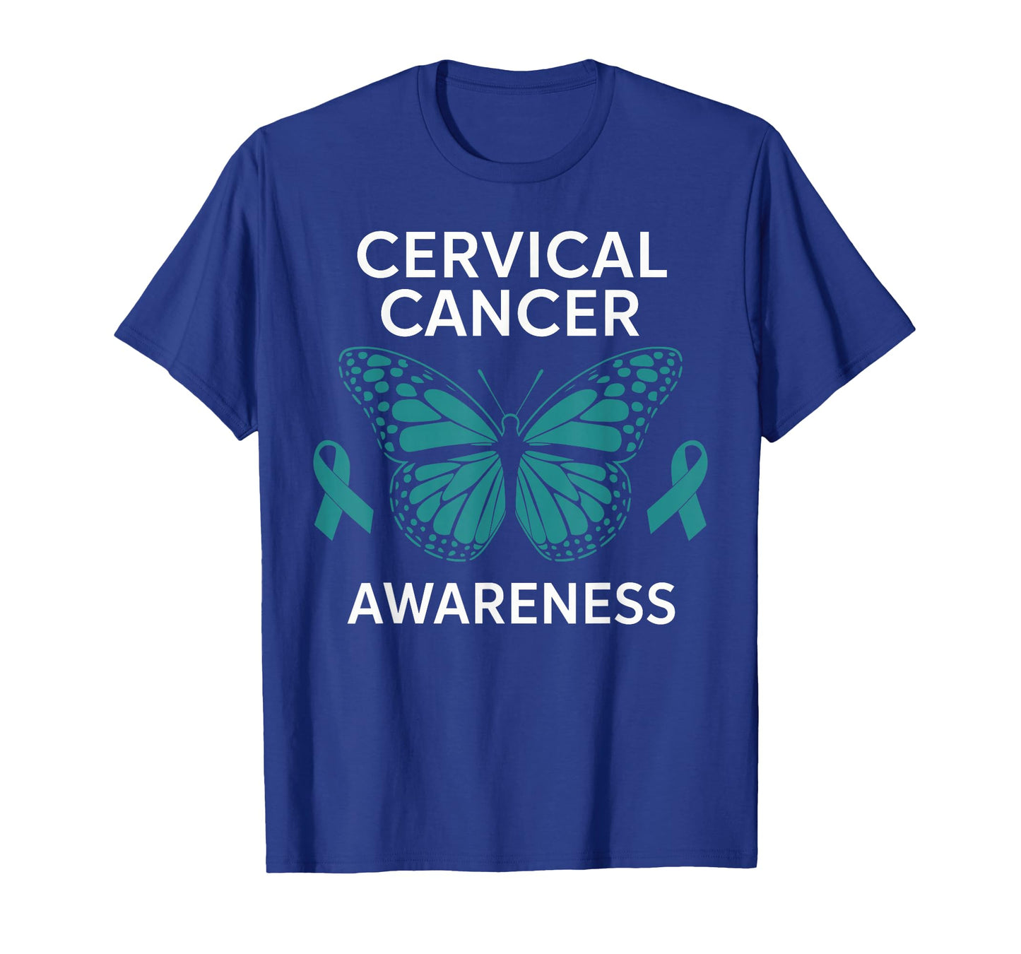 Cervical Cancer Awareness Cancer Fight Supporter T-Shirt