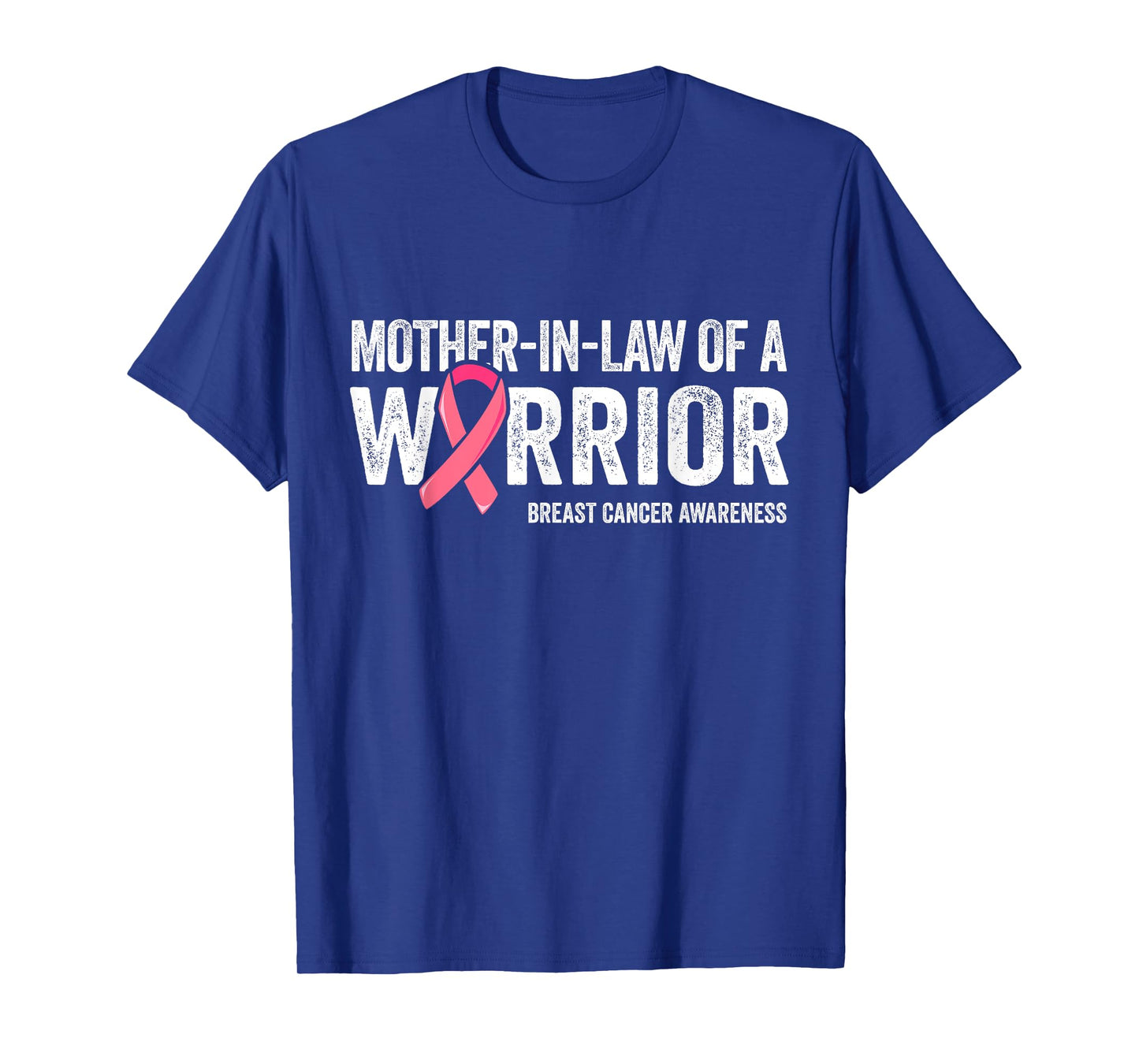 Mother In Law Of A Warrior Shirt, Women Breast Cancer T-Shirt