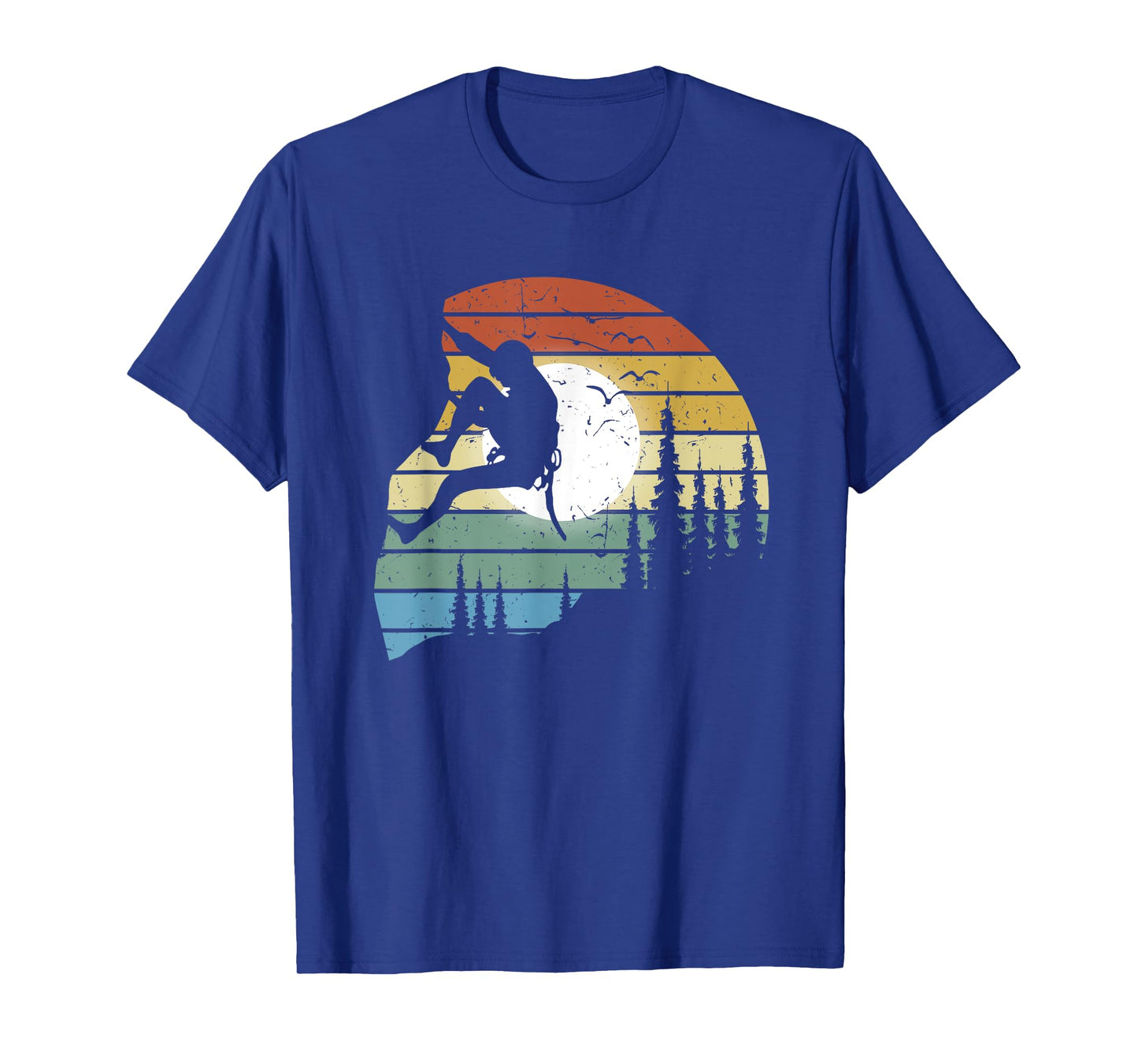 Vintage Climbing Bouldering Rock Climber Climbing T-Shirt
