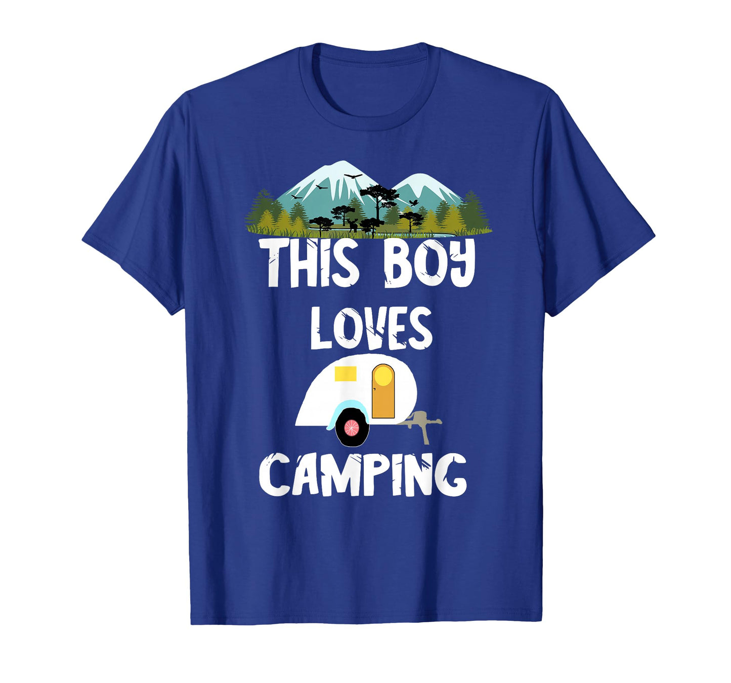 Camping Boy Camp Camper Camping Adventures Camping Lovers T-Shirt