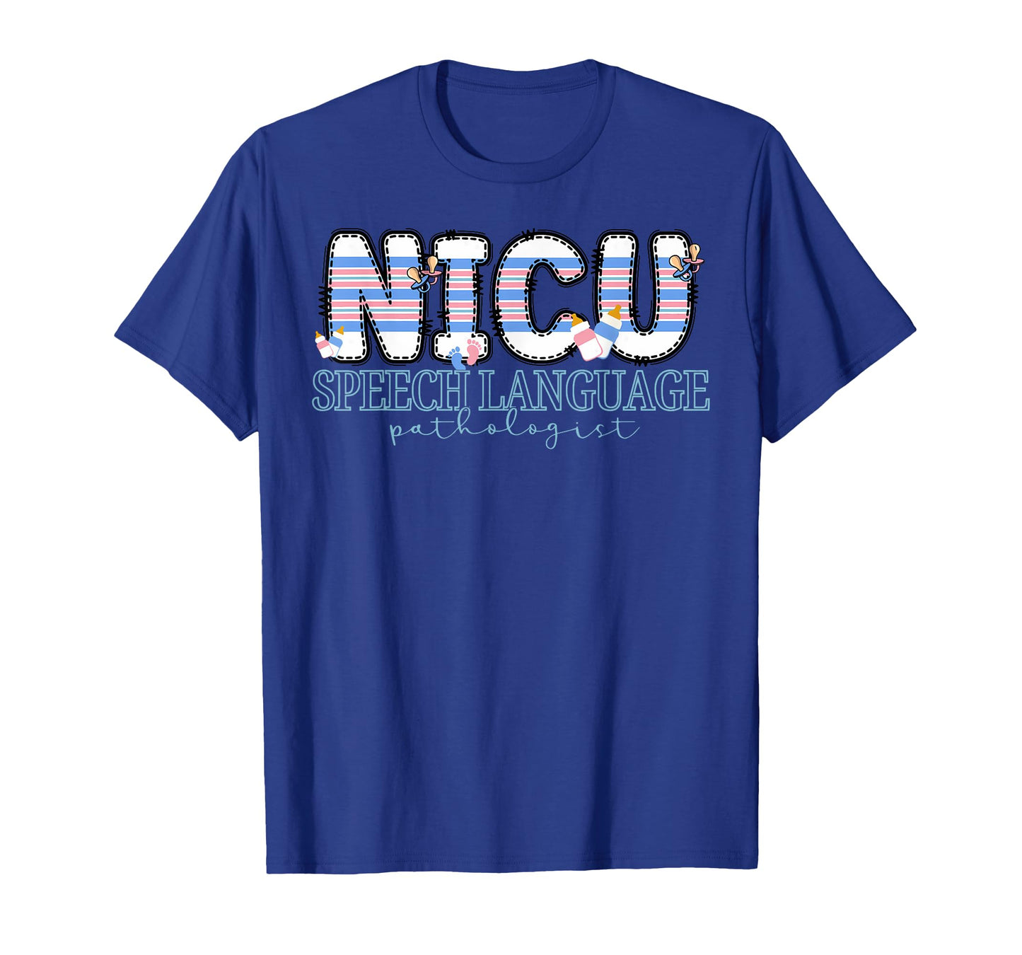 NICU Speech Language Pathologist Baby Blanket NICU SLP Nurse T-Shirt