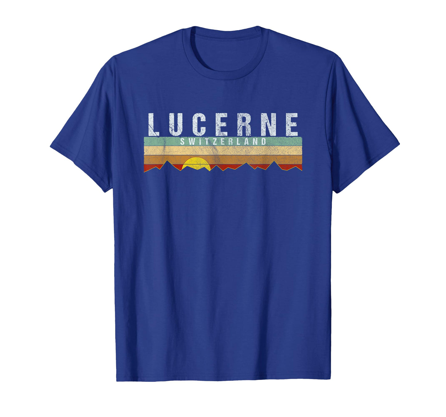 Lucerne Switzerland- Vintage Lucerne Gift T-Shirt