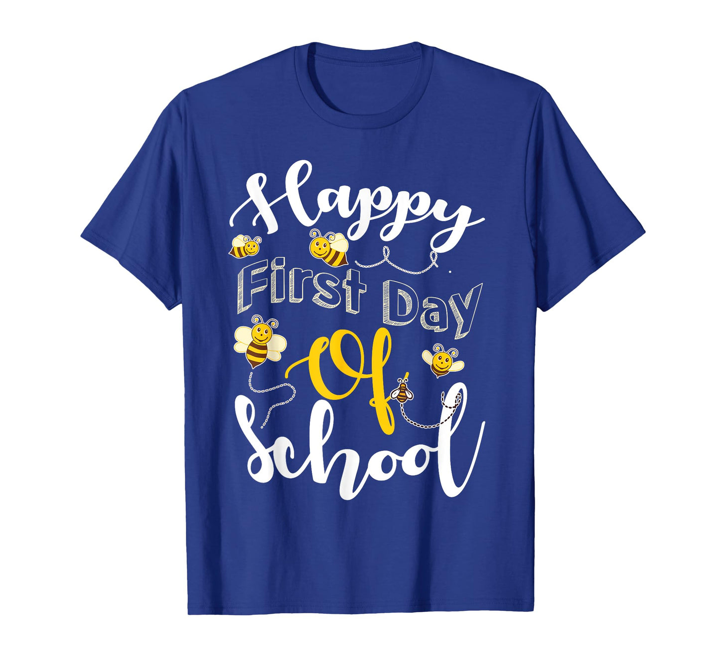 Happy First Day of School Bees Teacher & Kids Back to School T-Shirt