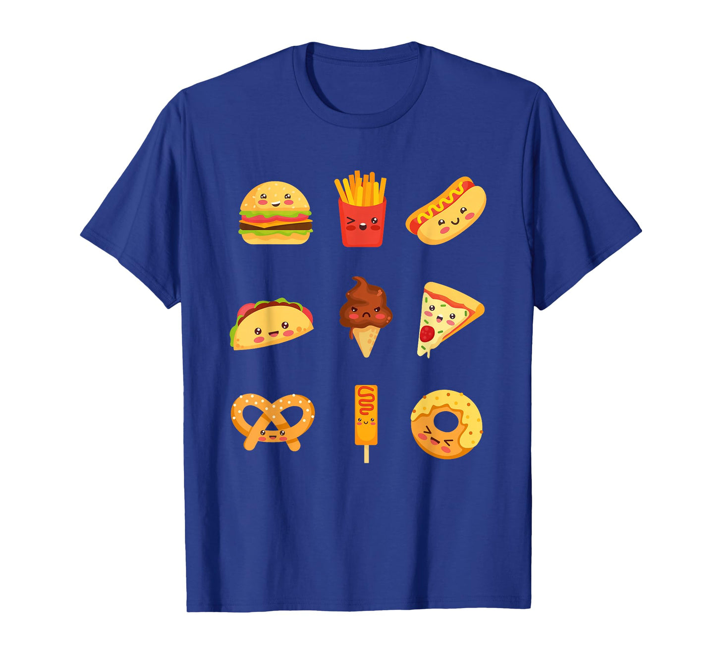 Cute Kawaii food collection for food lovers T-Shirt