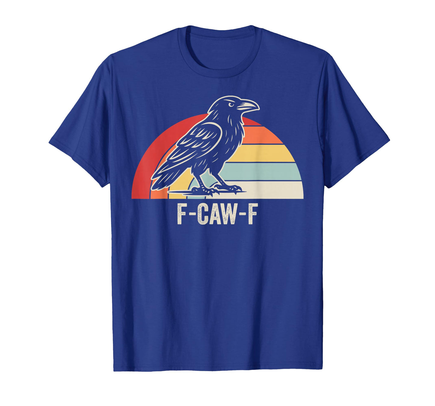 F-Caw-F Raven Bird Vintage Style T-Shirt