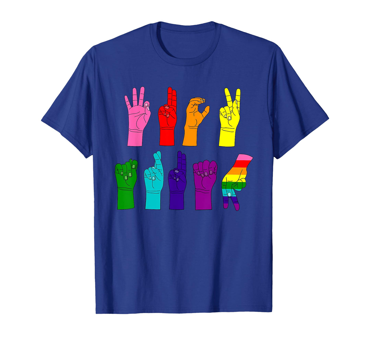 Trump Sign Language Subtle Anti Trump LGBTQ T-Shirt