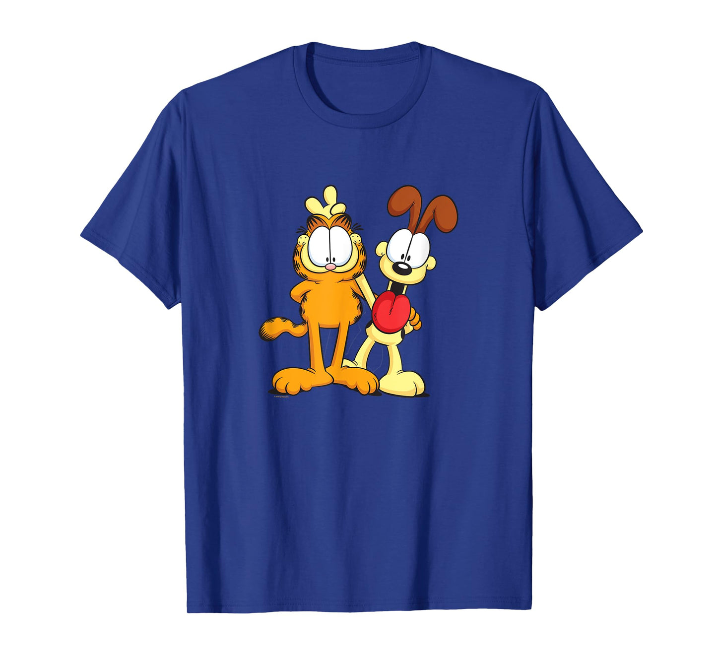 Garfield Classic Odie Smiling Happy Photo Pose Bunny Ears T-Shirt