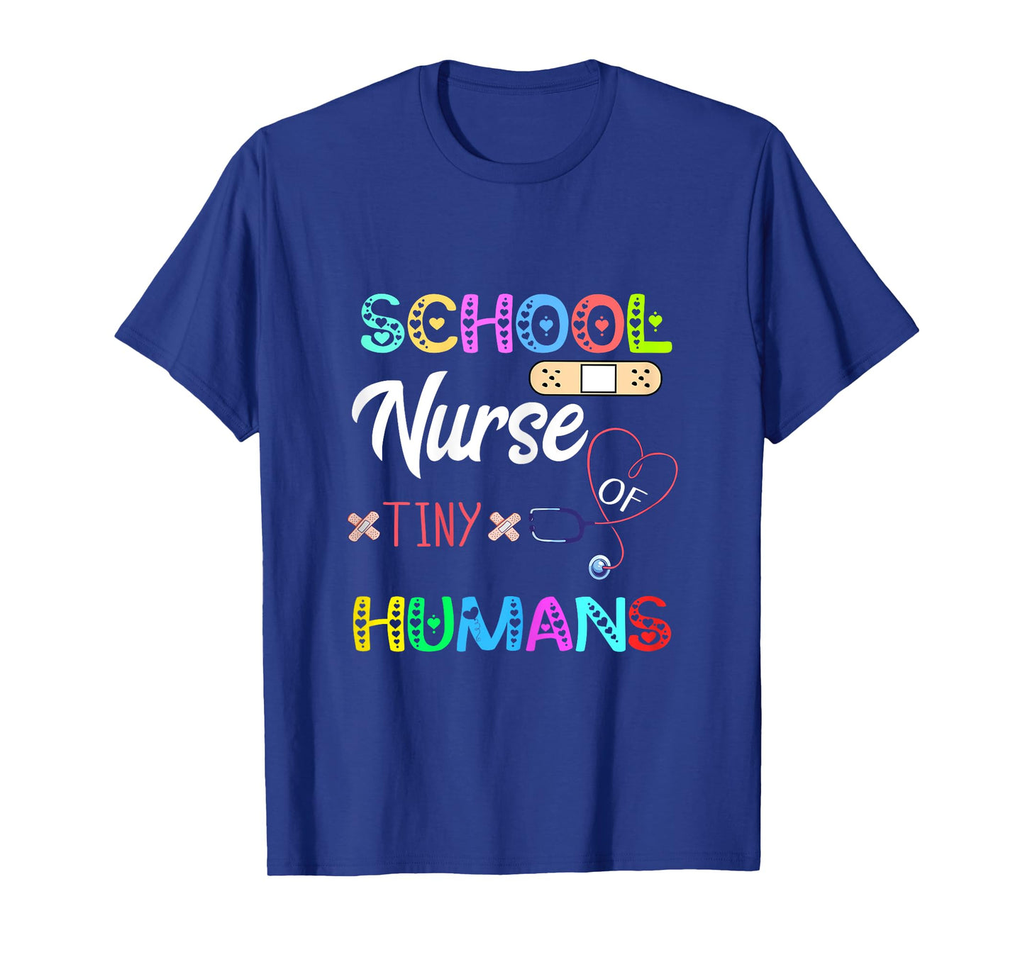 School Nurse Of Tiny Humans Nursing School Nursing Schooling T-Shirt