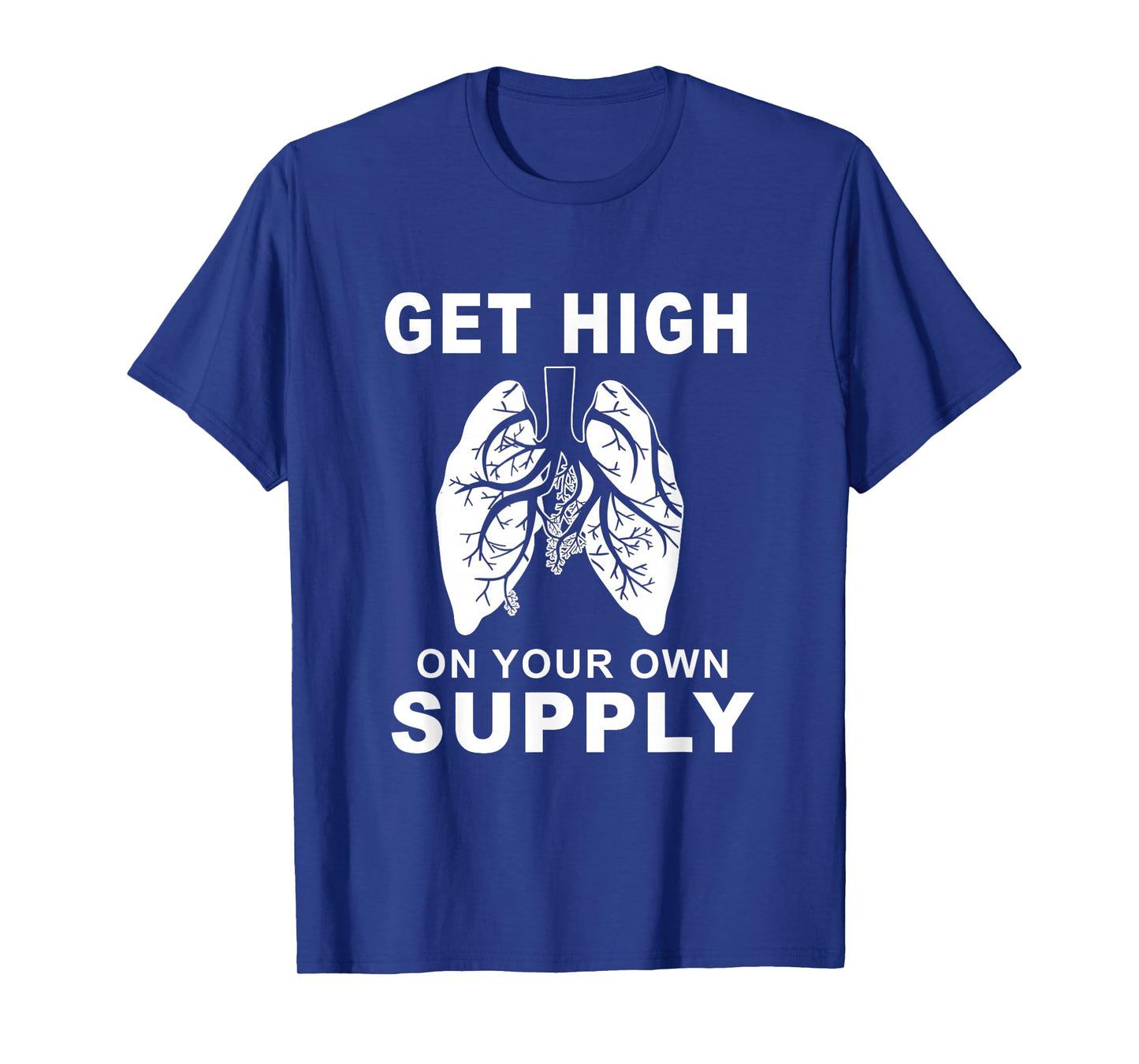 Get High On Your Own Supply Mindful Breathing Themed T-Shirt