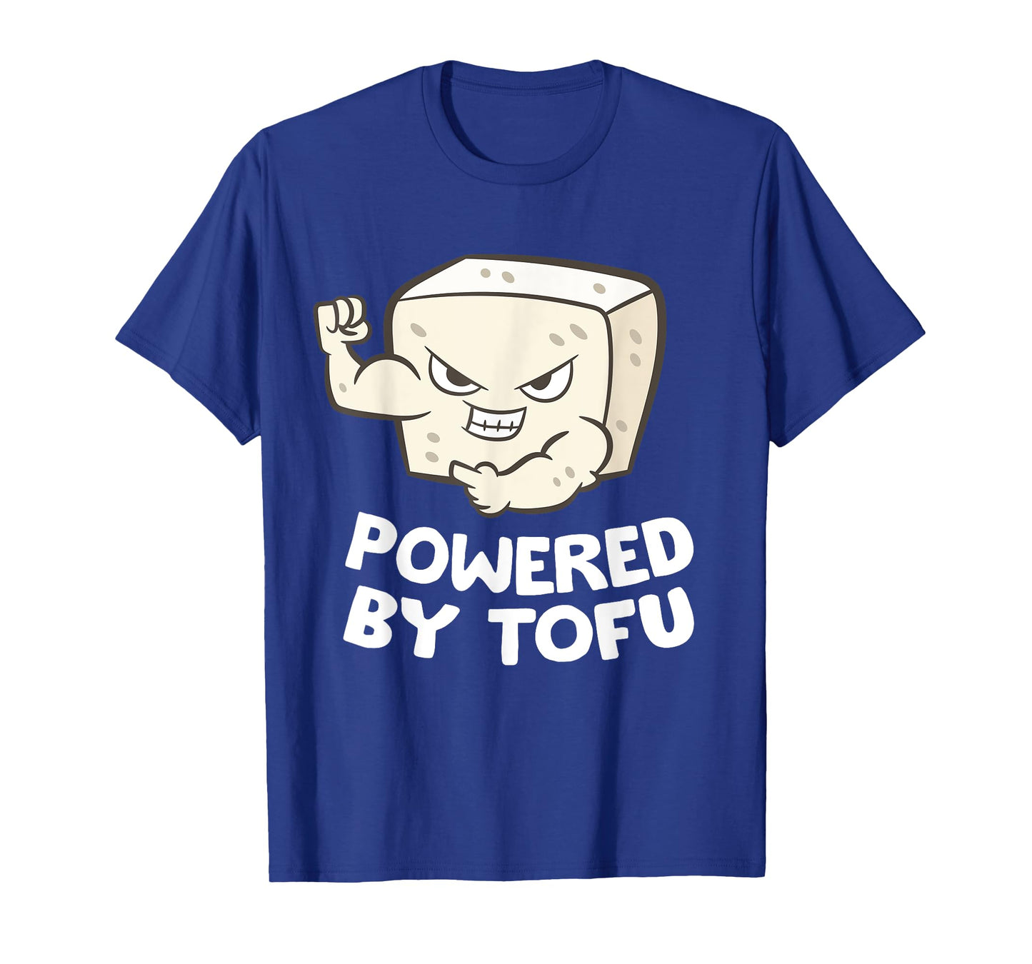Funny Tofu Gifts For Tofu Lovers Powered By Tofu T-Shirt