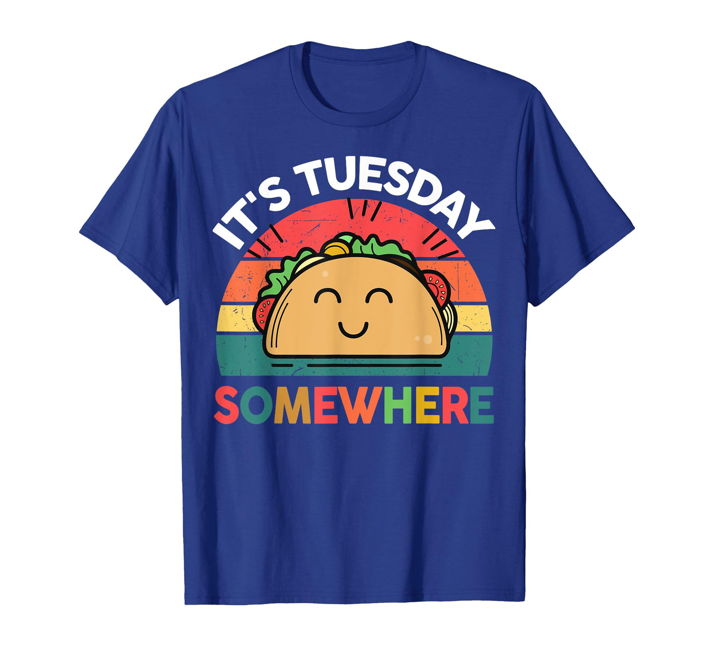 Taco-Shirt Its Tuesday Somewhere Cute Funny Kids Boy Toddler T-Shirt