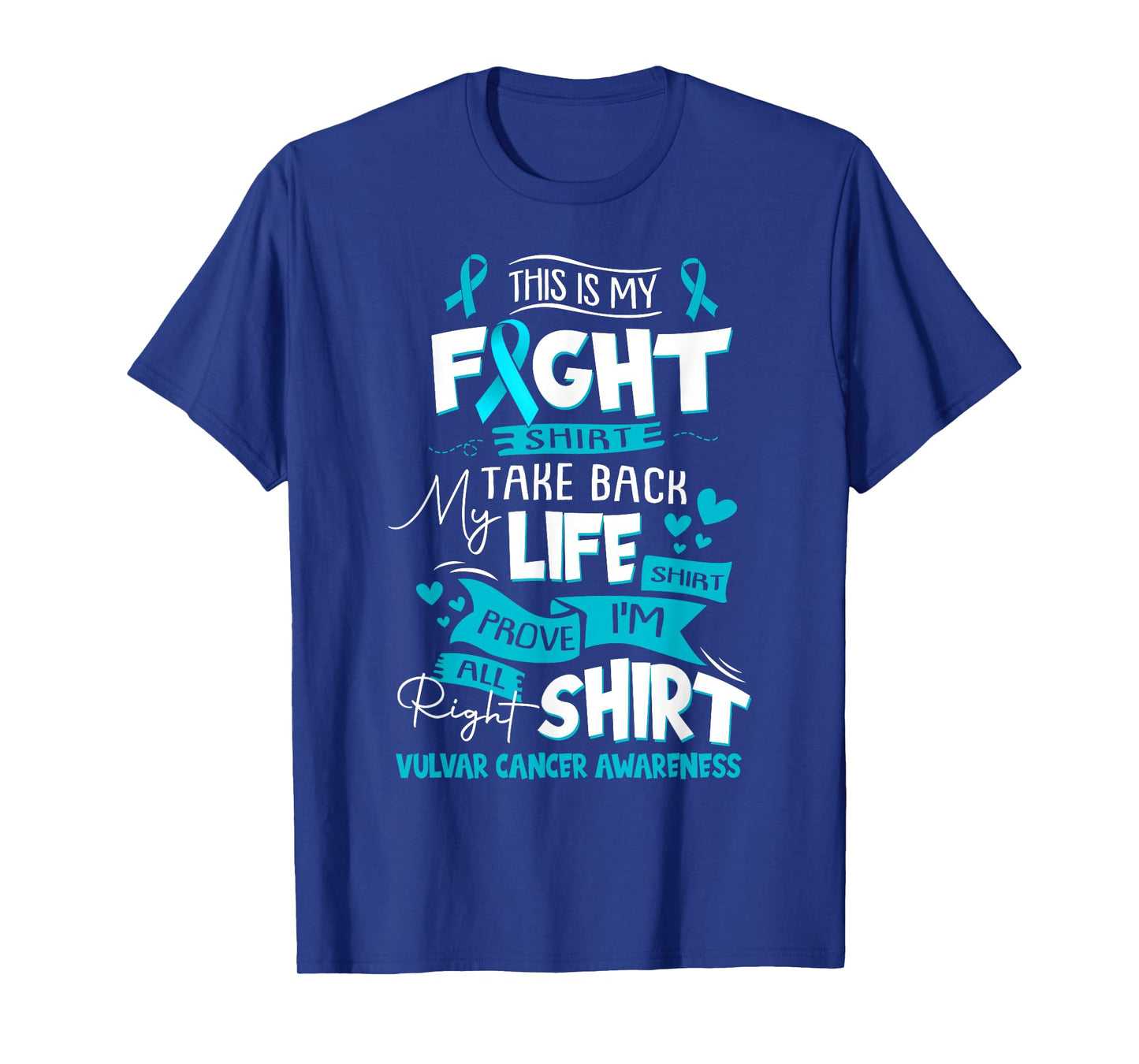 Vulvar Cancer Awareness This Is My Fight T-Shirt