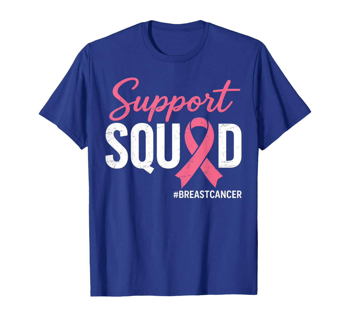 Support Squad Breast Cancer Warrior Breast Cancer Awareness T-Shirt