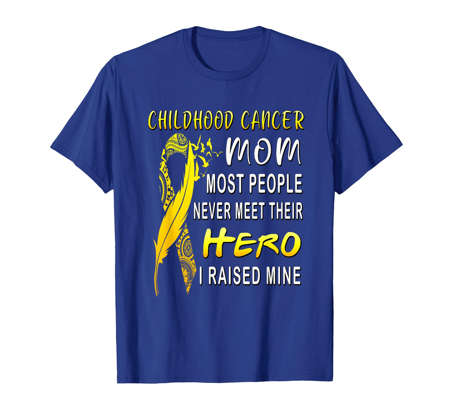 Childhood Cancer Fighter Mom My Son Is My Hero Women's Gift T-Shirt