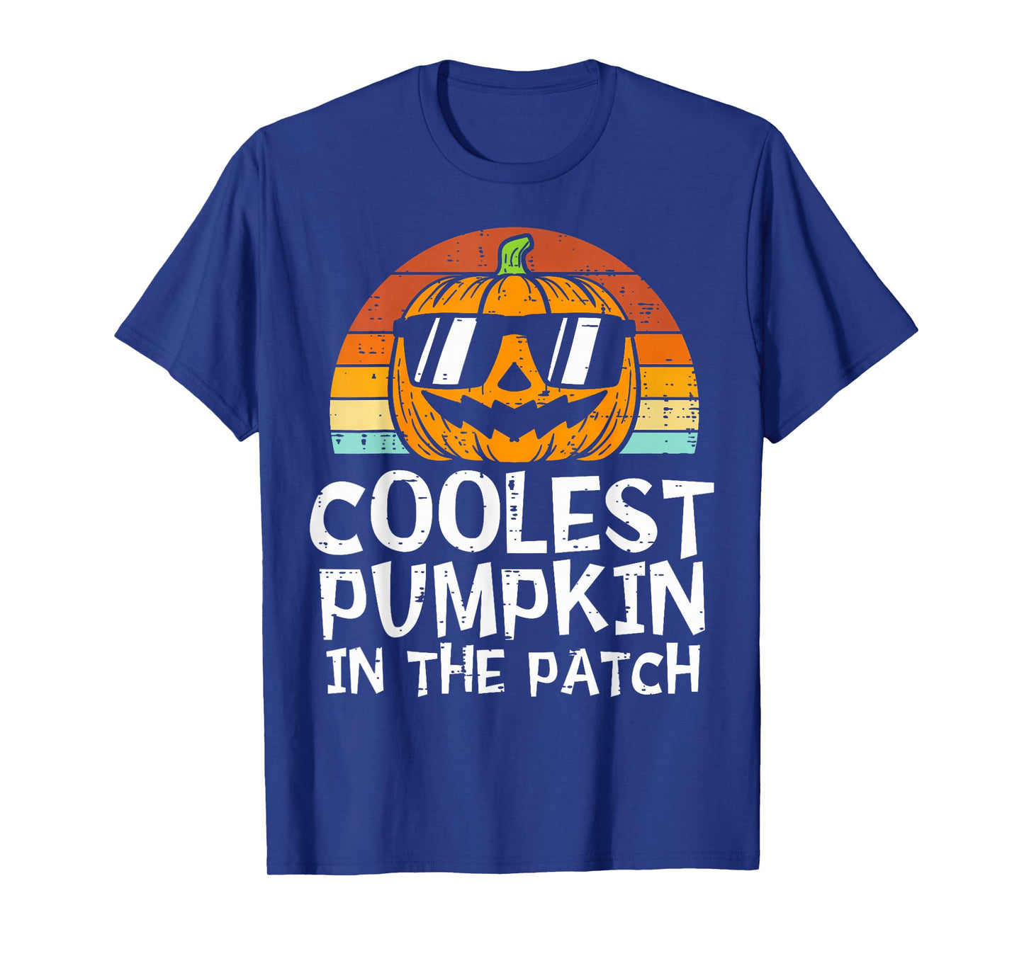 Coolest Pumpkin in The Patch Toddler Boys Halloween Kids T-Shirt