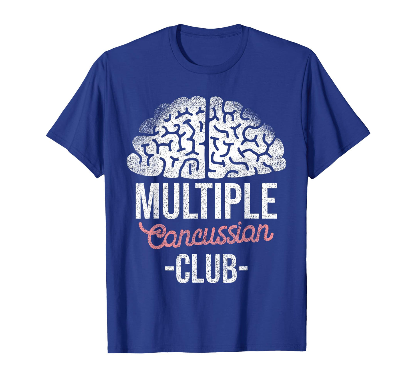Concussion Multiple Club Brain Injury T-Shirt