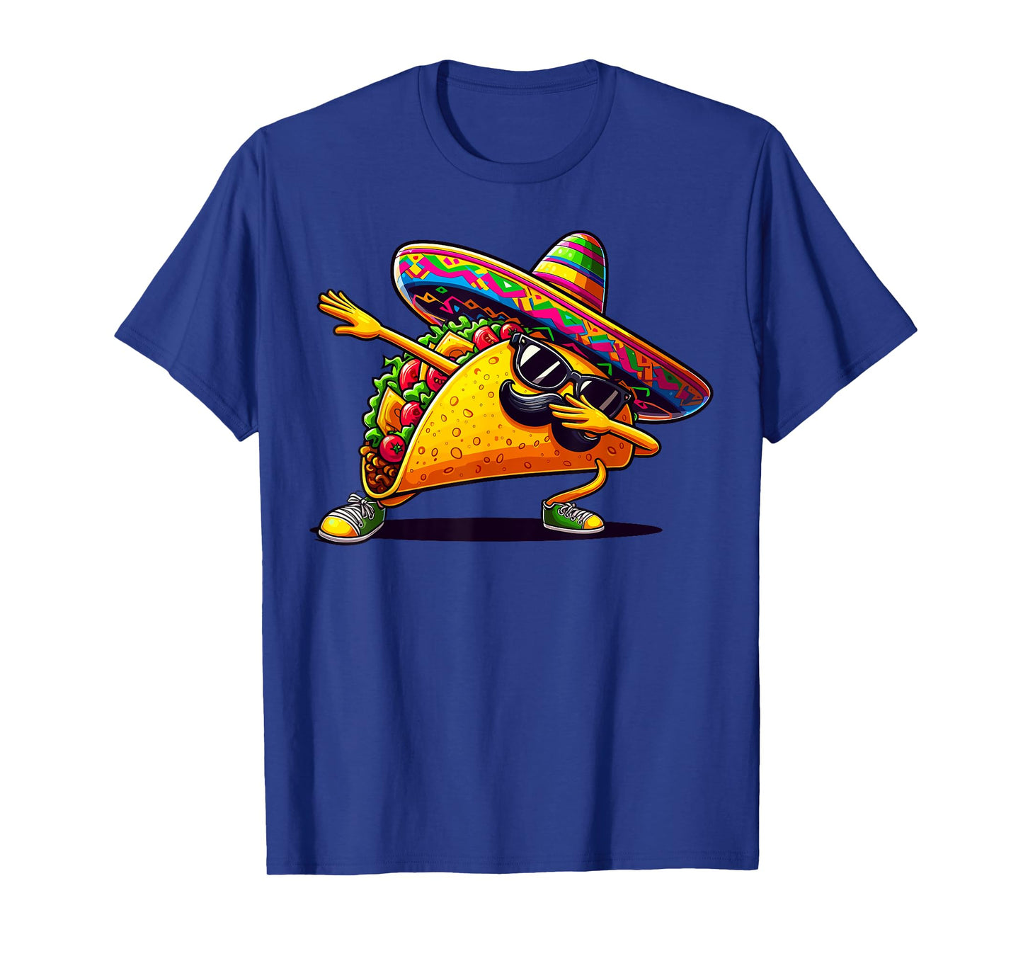 Dabbing Taco Cinco de Mayo - Funny Mexican Food Dab T-Shirt