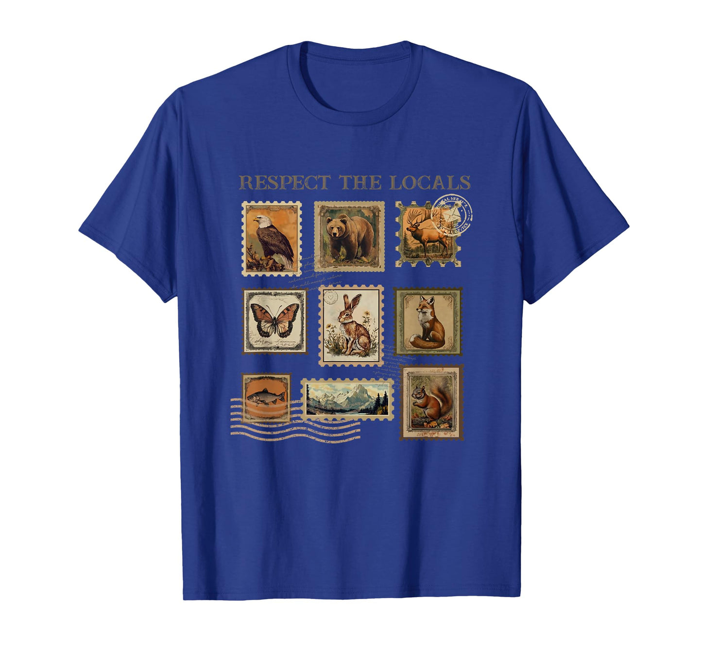 Respect The Locals Wildlife Nature Animal Lover T-Shirt