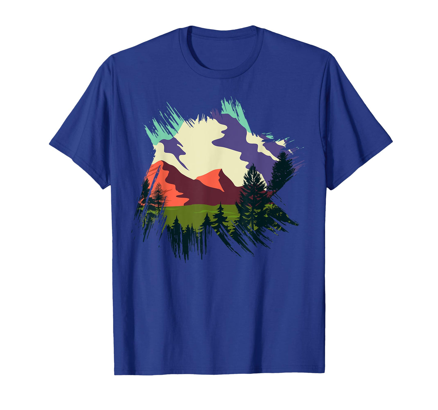 Timeless Mountain, Nature Trees and Forest T-Shirt