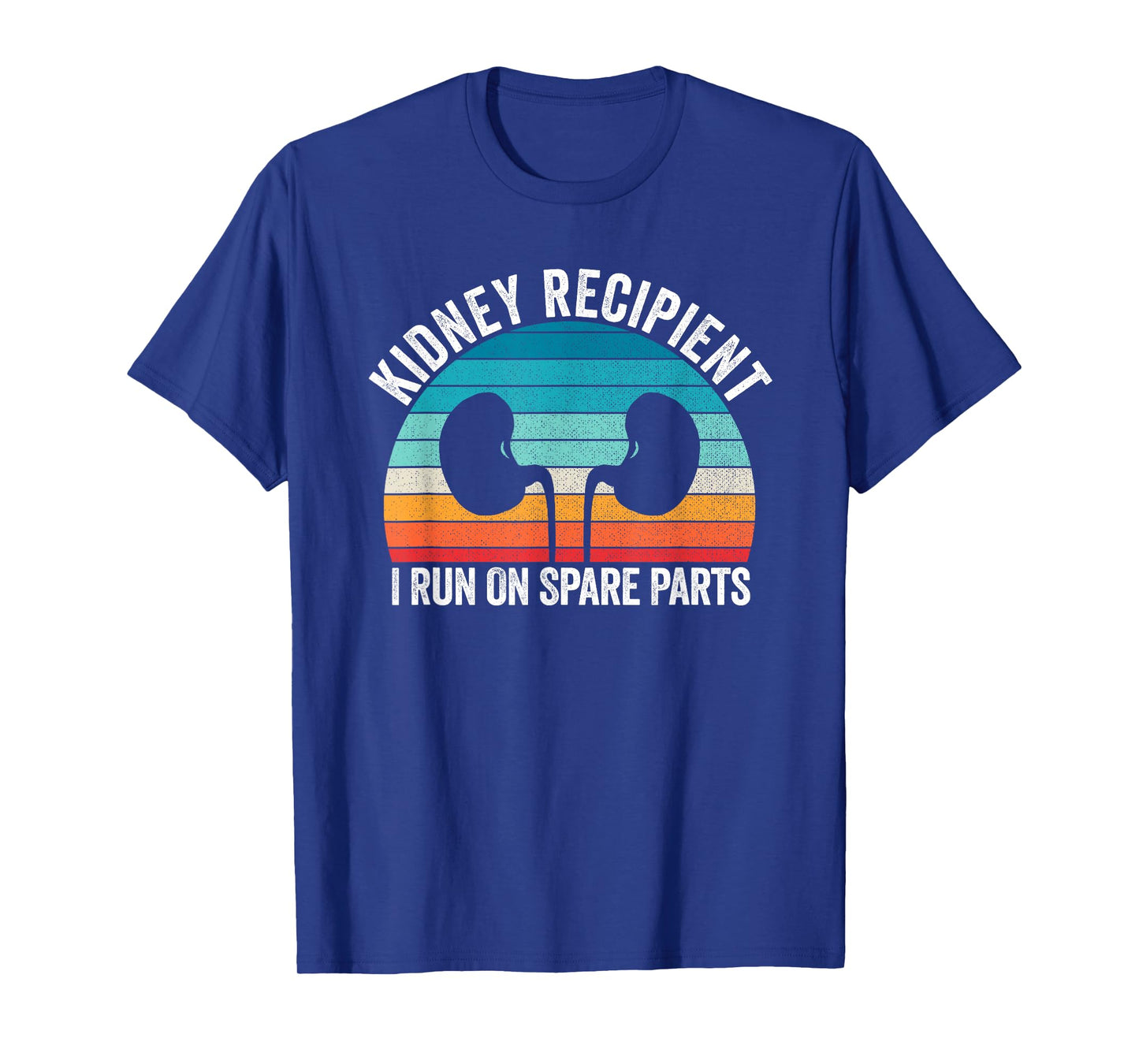 I Run On Spare Parts Kidney Recipient Transplant Awareness T-Shirt