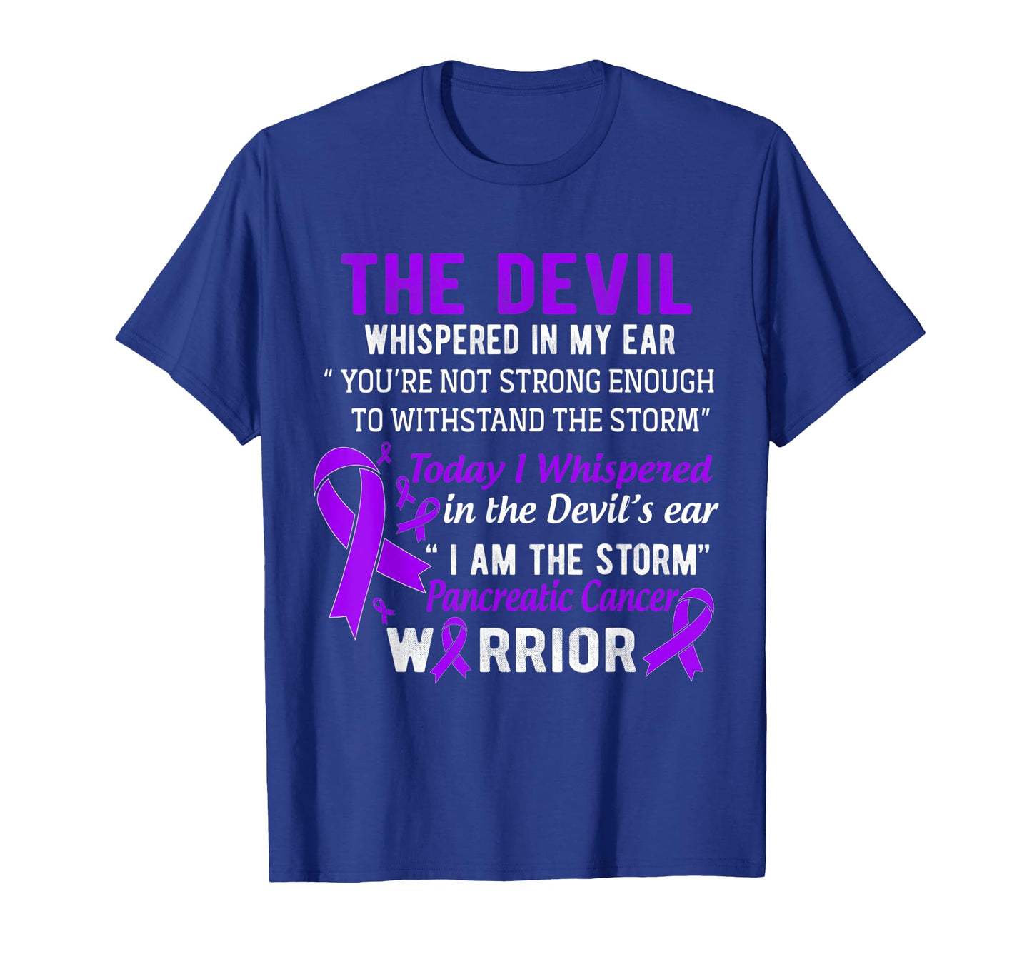 I am the Storm Pancreatic Cancer Warrior T-Shirt