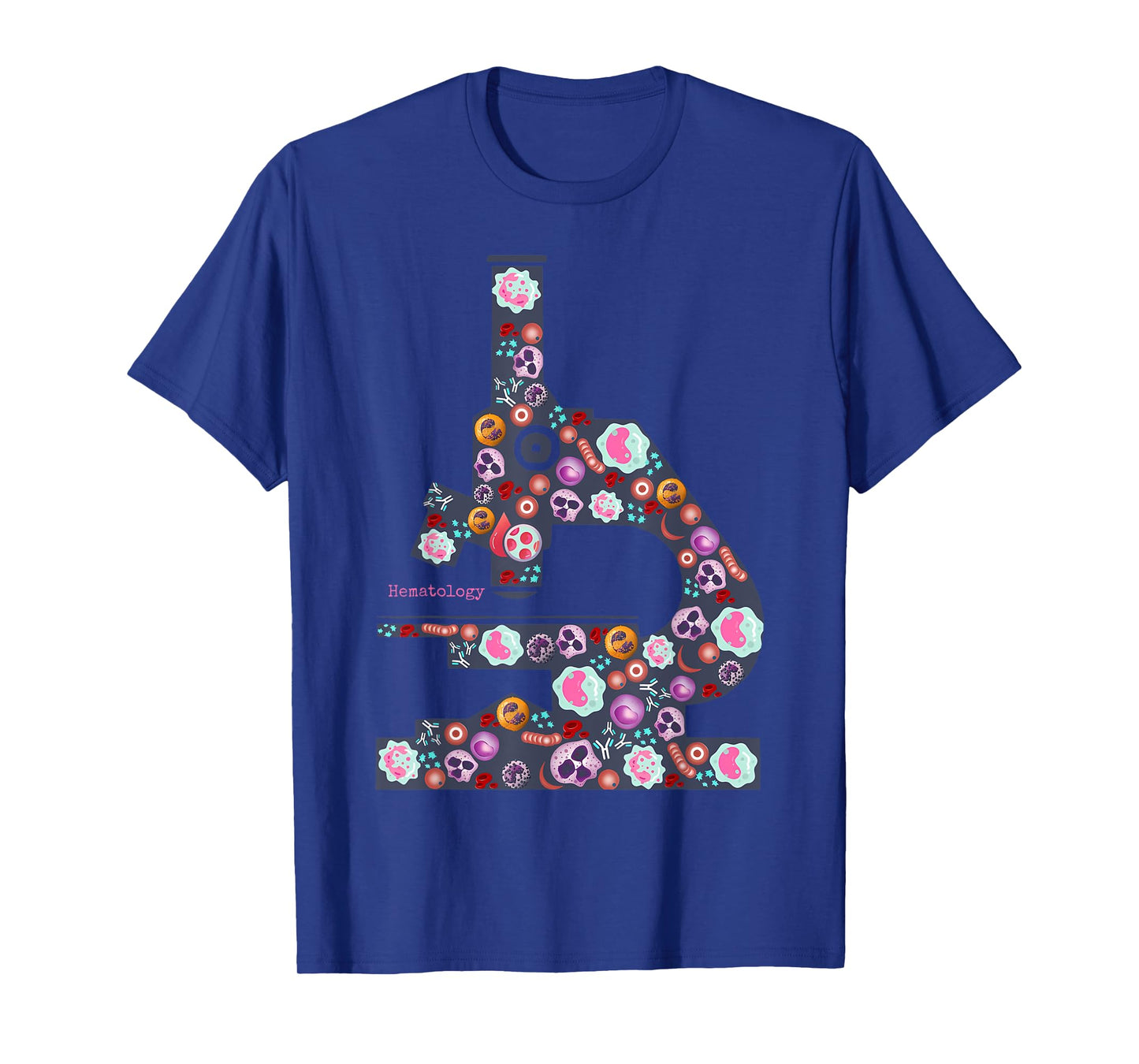 Hematology Microscope Hematologist Laboratory Science T-Shirt
