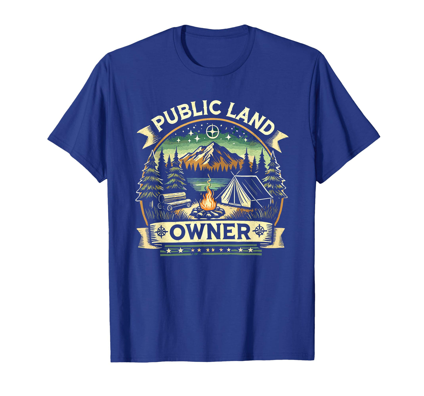 Public Land Owner Outdoor Camping T-Shirt