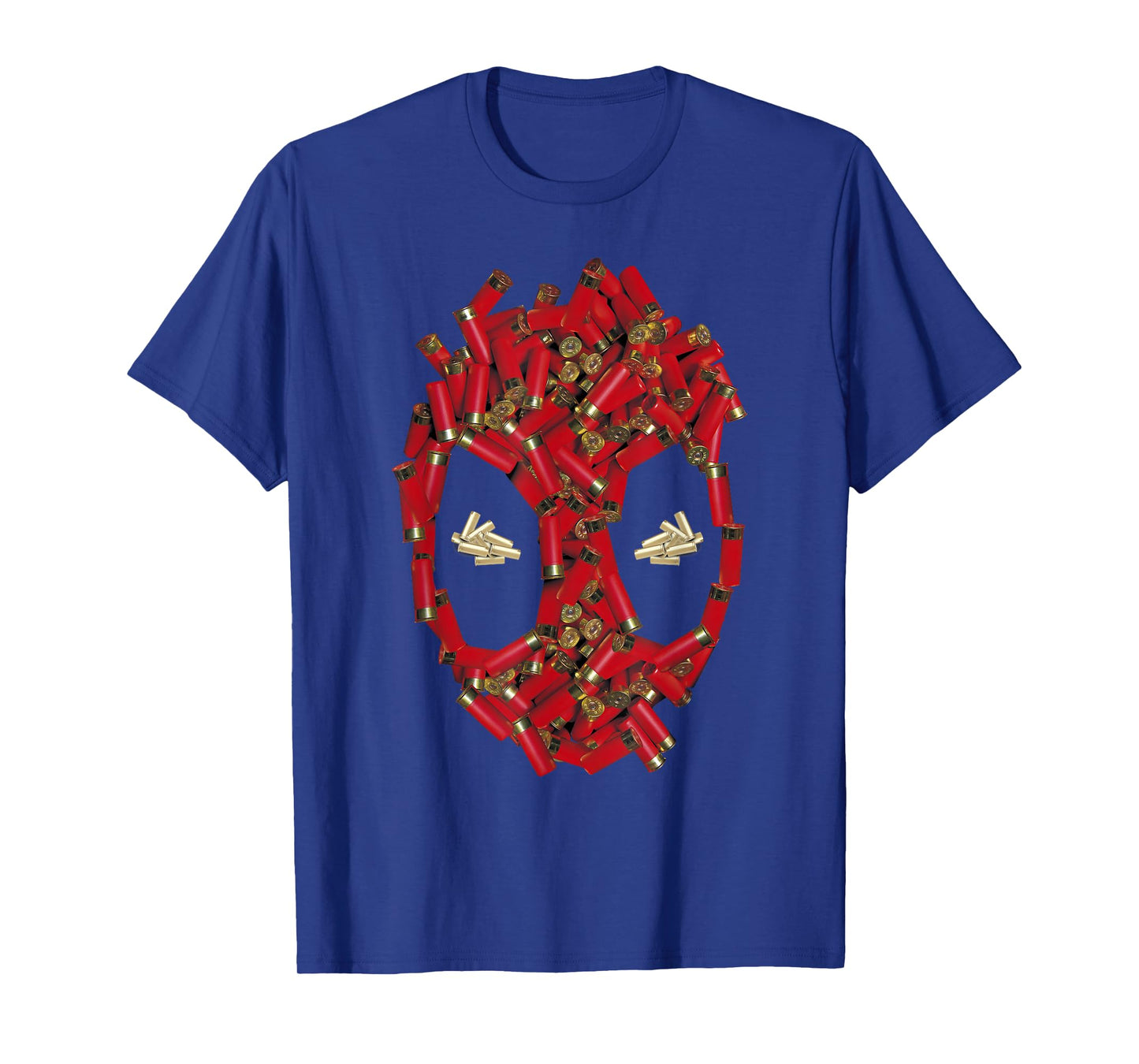 Marvel Comics Deadpool Shotgun Shell Big Face T-Shirt