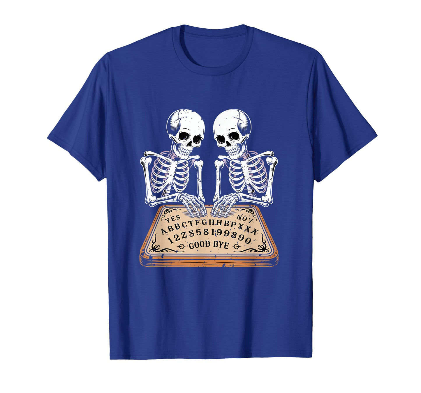 Halloween Skeleton and Ouija Board T-Shirt