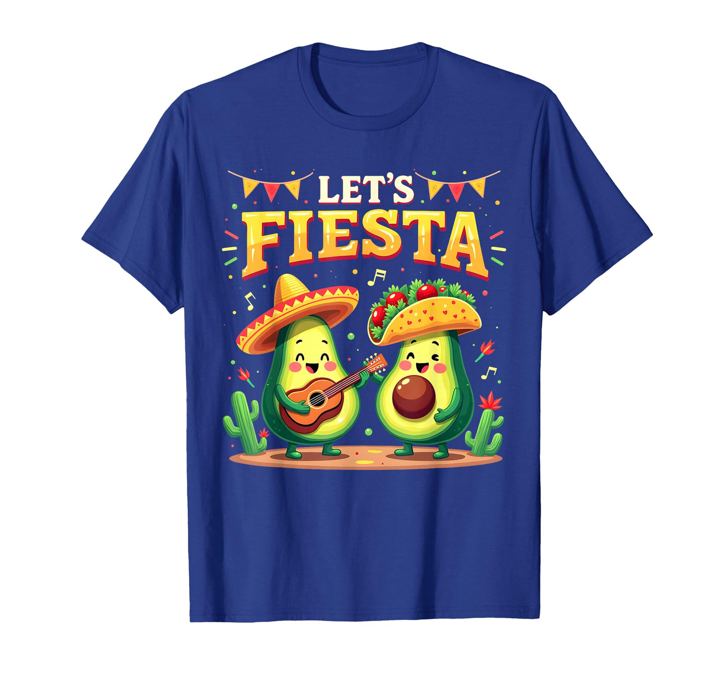 Lets Fiesta 5 Cinco De Mayo For Women Men Boys Girls Mexican T-Shirt