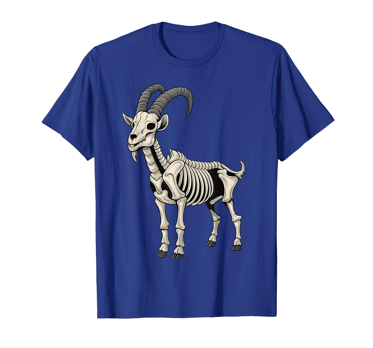 Ghost Goat Skeleton Spooky Halloween Costume T-Shirt