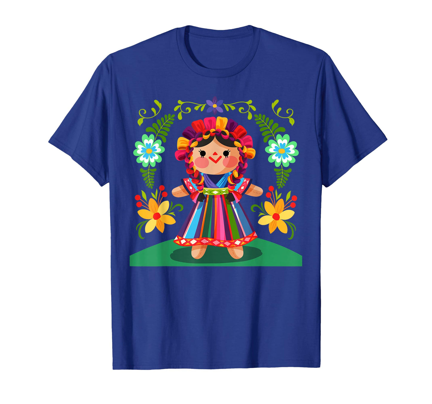 Muñeca de trapo Mexicana tzotzil, Otomi, Mazahua, Querétaro T-Shirt